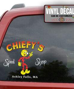 Personalized Reddy Kilowatt Yeti Sticker 11405