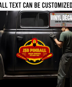 Personalized Repair Service Sticker 11608