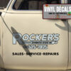 Personalized Repair Service Towing Truck Sticker 11750