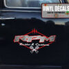 Personalized Restor And Custom Garage Lettering Sticker 11097