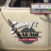 Personalized Garage Service Sticker 11498