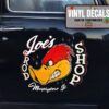 Personalized Rod Shop Mr Horsepower Sticker 10913