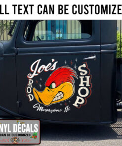 Personalized Rod Shop Mr Horsepower Sticker 10913