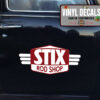 Personalized Rod Shop Sticker 11041