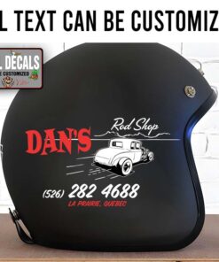Personalized Rod Shop Sticker 12066
