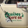 Personalized Route 66 Sticker 11365