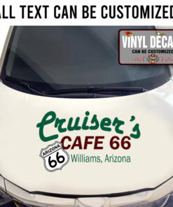Personalized Route 66 Sticker 11365