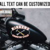 Personalized Hammer And Wrench Garage Lettering Sticker 12101