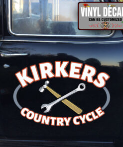 Personalized Hammer And Wrench Garage Lettering Sticker 12101