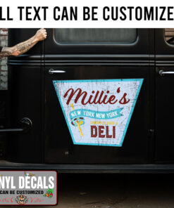 Personalized Sandwich Shop Deli Sticker 11656