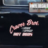 Personalized High Speed Truck Graphics Vinyl Sticker 10815