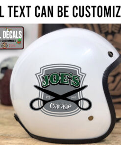 Personalized Scissors Pinstriping Sticker 11864