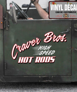 Personalized High Speed Truck Graphics Vinyl Sticker 10815