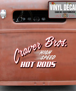 Personalized High Speed Truck Graphics Vinyl Sticker 10815