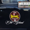 Personalized Signal Gasoline Old School Hot Rod Sticker 11444