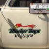 Personalized Hot Rod Bird Lettering For Truck Vinyl Sticker 10308