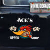Personalized Hot Rod Bird Sticker 11306