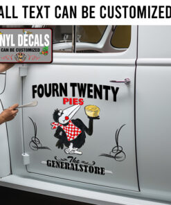 Personalized Hot Rod Bird Sticker 11695