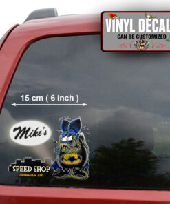 Personalized Hot Rod Garage Bat Fink Pinstriping Kustom Kulture Vinyl Sticker 10089