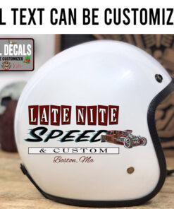Personalized Speed And Custom Rat Rod Sticker 11862