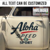 Personalized Speed And Sport Sticker 11010