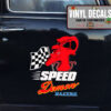 Personalized Speed Demon Sticker 11701