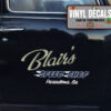 Personalized Speed Shop Hot Rod Truck Gasser Vinyl Sticker 10201