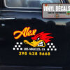 Personalized Speed Shop Mr Horsepower Sticker 11232