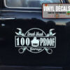 Personalized Hot Rod Garage Moonshine Sticker 11993