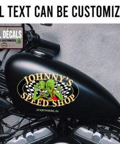 Personalized Hot Rod Garage Rat Fink Sticker 11998