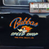 Personalized Hot Rod Lettering Mr Horsepower Sticker 11954