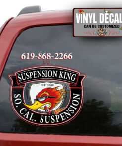 Personalized Hot Rod Lettering Sticker 10906