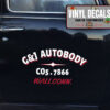 Personalized Hot Rod Lettering Sticker 11945