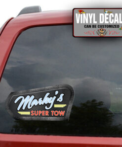 Personalized Super Tow Sticker 11754