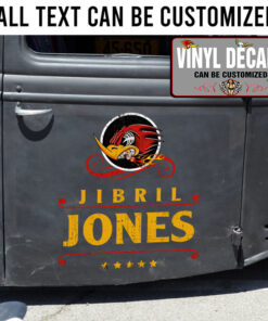 Personalized Hot Rod Mr Horsepower Sticker 11123