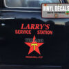 Personalized Texaco Service Station Sticker 11328