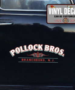 Personalized Hot Rod Pinstriping Lettering Vinyl Sticker 10663