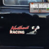 Personalized Hot Rod Racing Sticker 11948