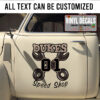 Personalized The Dukes Of Hazzard 01 Speed Shop Sticker 11567