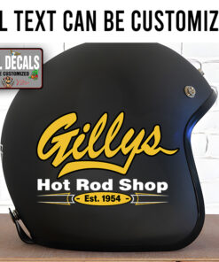 Personalized Hot Rod Shop Pinstriping Sticker 12013