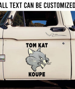Personalized Tom Kat Sticker 11743
