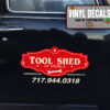 Personalized Tool Shed Of America Sticker 11414
