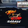 Personalized Hot Rod Vintage Racing Sticker 11386