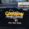 Personalized Towing And Recovery Service Lettering Sticker 11751