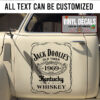 Personalized Hot Rod Vintage Sticker 10946