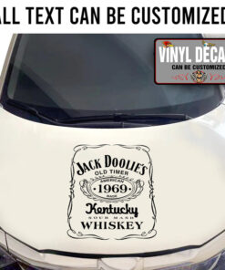 Personalized Hot Rod Vintage Sticker 10946