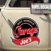 Personalized Hot Wheels Garage Sticker 11374