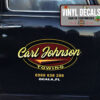 Personalized Towing Lettering Vinyl Sticker 10762