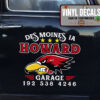 Personalized Howard Mr Horsepower Retro Sticker 11234