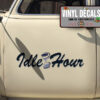 Personalized Idle Hour Sticker 11683